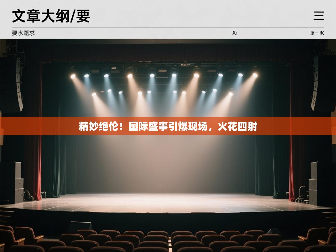 爱游戏-精妙绝伦！国际盛事引爆现场，火花四射  第4张